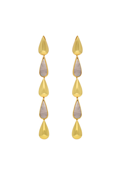 Pendientes Balance Blanco Earrings LAVANI 