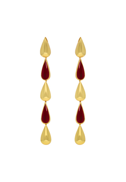 Pendientes Balance Granate Earrings LAVANI 