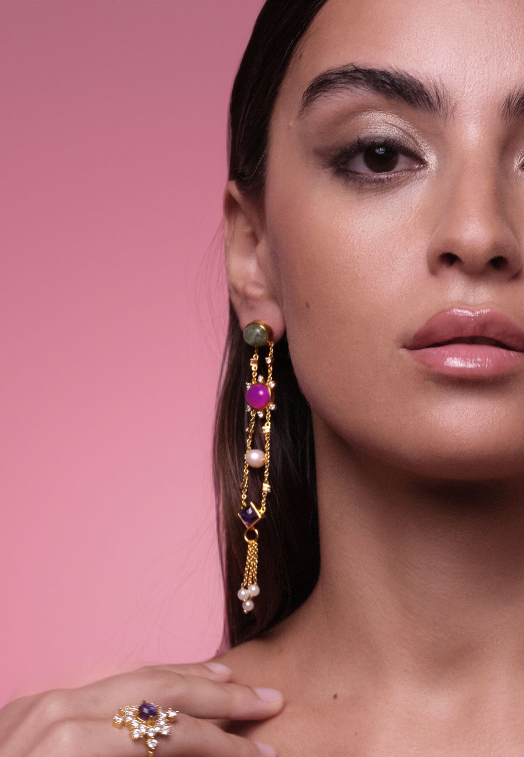 Pendientes Galatea Multicolor Earrings LAVANI 