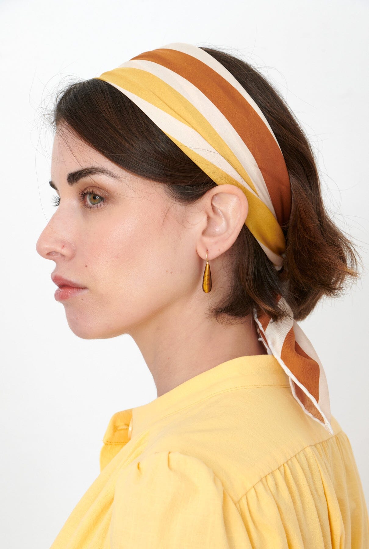 Pendientes gota gancho ojo de tigre Earrings SOY FASCINANTE 