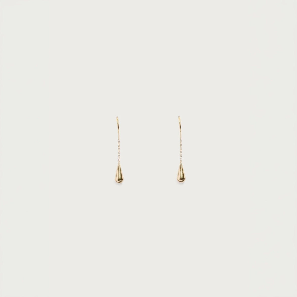 Pendientes Gotas de Oro Earrings Ynes Suelves Jewellery 