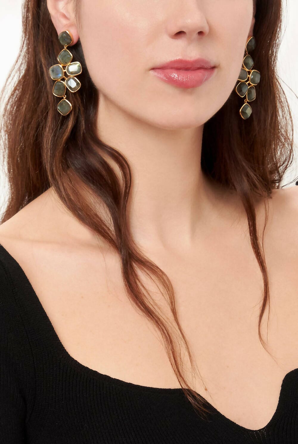 Pendientes Hydra con Labradorita Earrings Coolook 