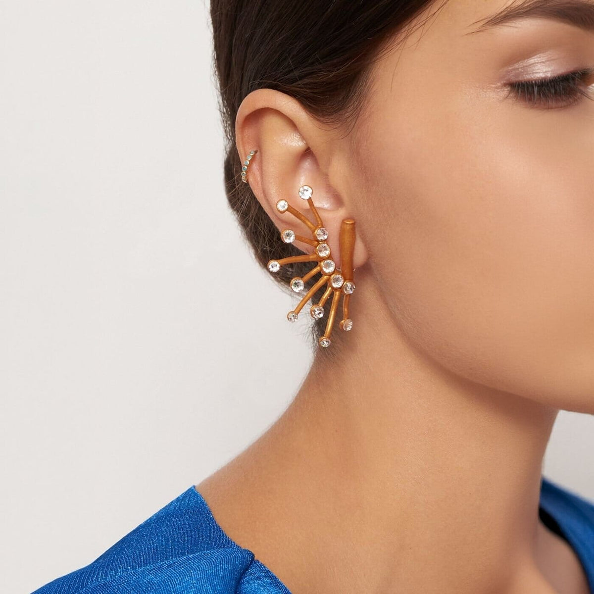 Pendientes Isa Oro Earrings Joaquin Blanco 