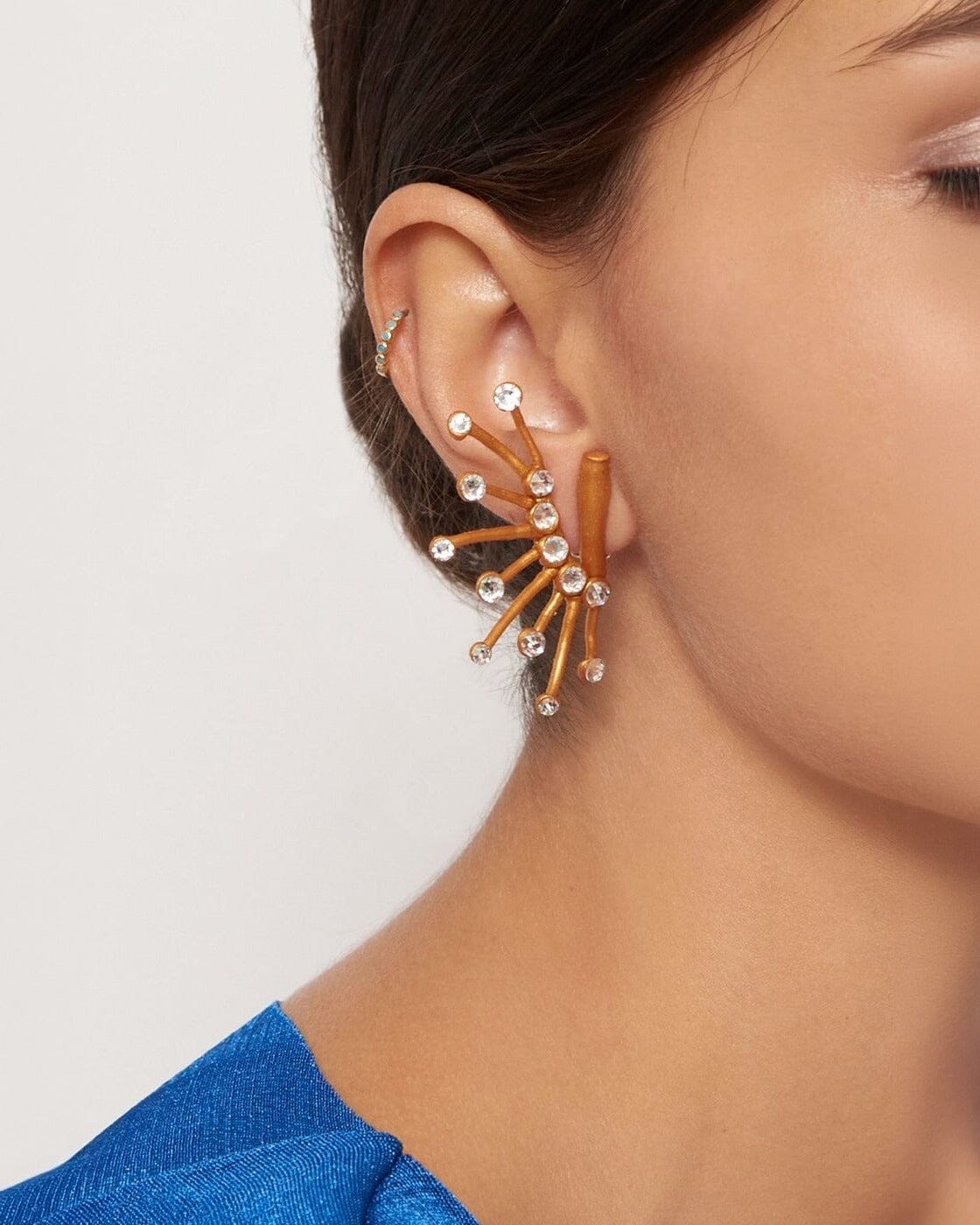 Pendientes Isa Oro Earrings Joaquin Blanco 