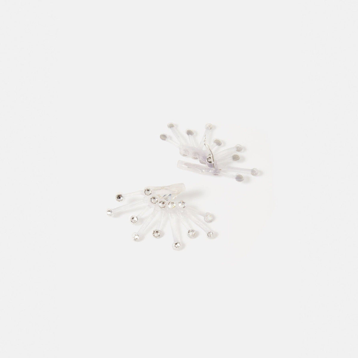 Pendientes Isa Transparente Earrings Joaquin Blanco 