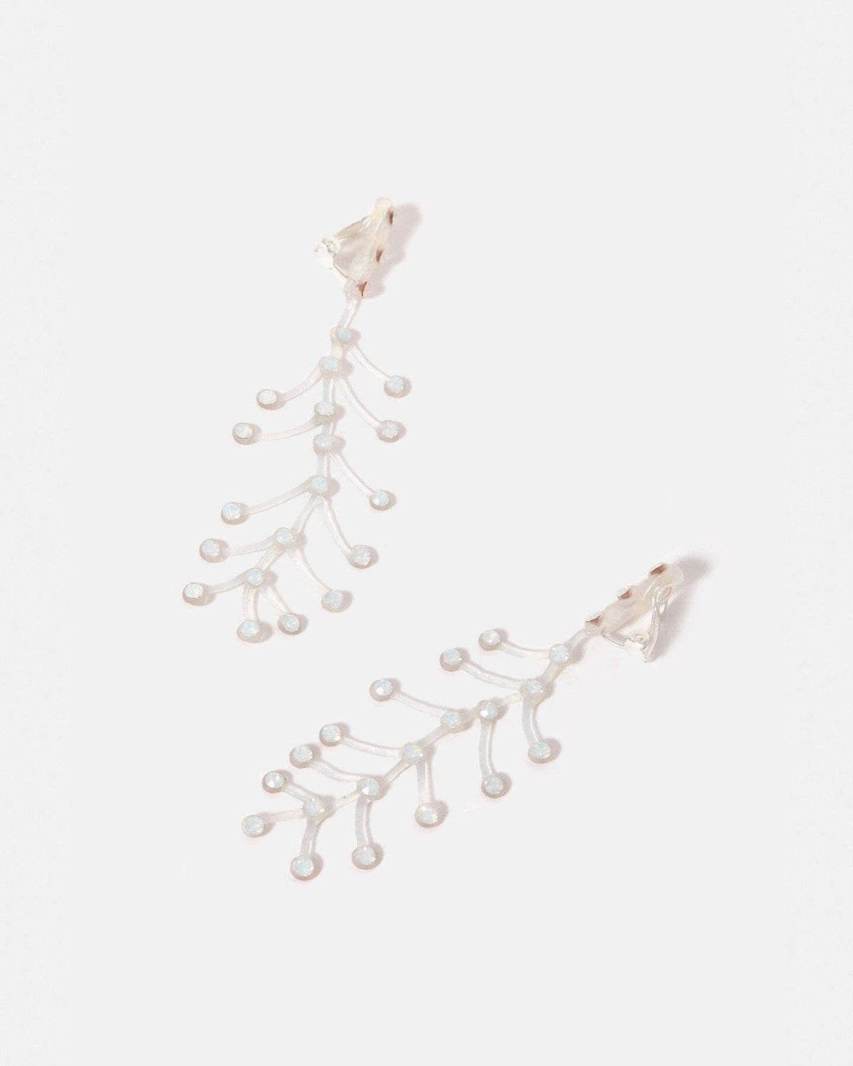 Pendientes Julieta blanco opal Earrings Joaquin Blanco 