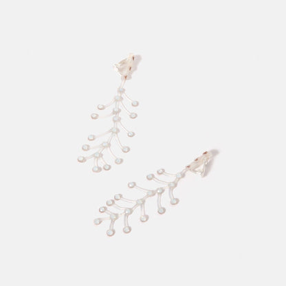 Pendientes Julieta blanco opal Earrings Joaquin Blanco 