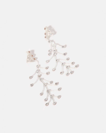 Pendientes Julieta cristal Earrings Joaquin Blanco 
