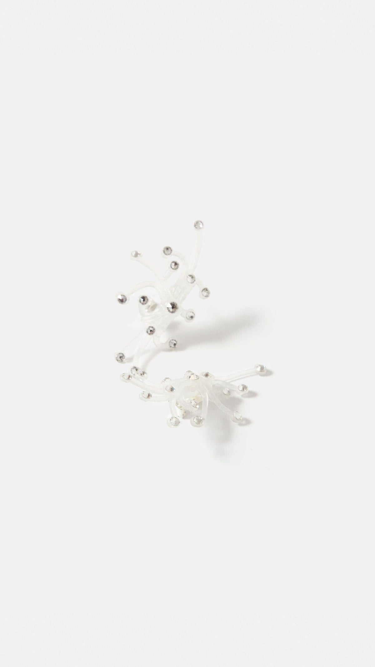 Pendientes Molly transparente Earrings Joaquin Blanco 