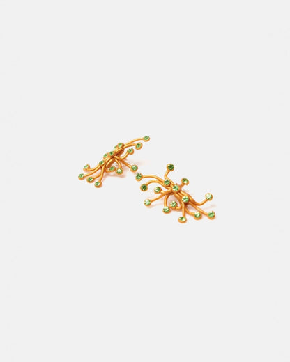 Pendientes Molly verde Earrings Joaquin Blanco 