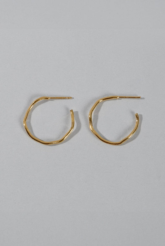 Pendientes Onda Oro Earrings Malababa 