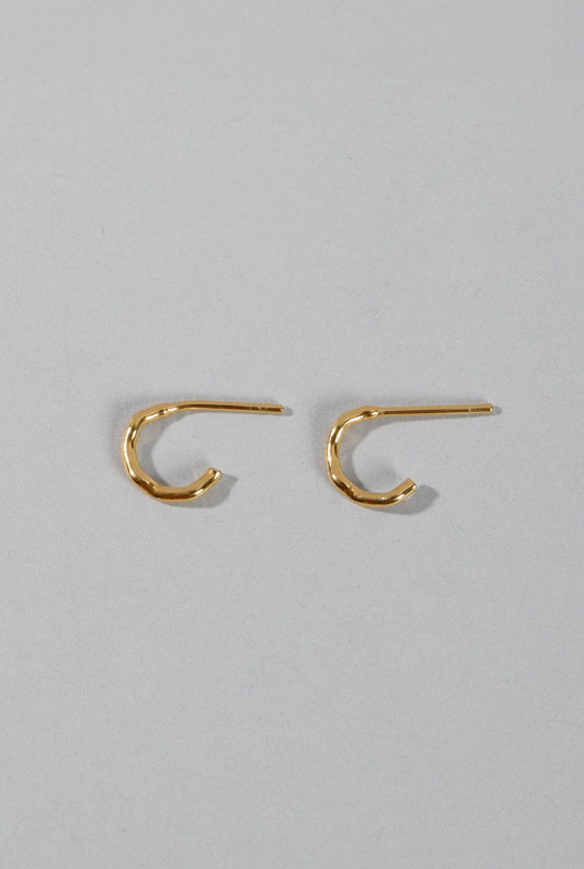 Pendientes Onda Oro Mini Earrings Malababa 