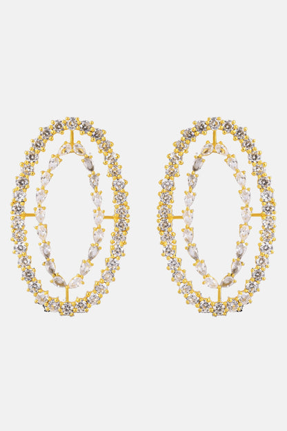 Pendientes Rivoli Blancos Earrings LAVANI 