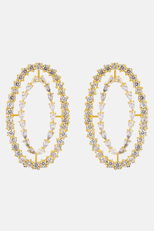 Pendientes Rivoli Blancos Earrings LAVANI 