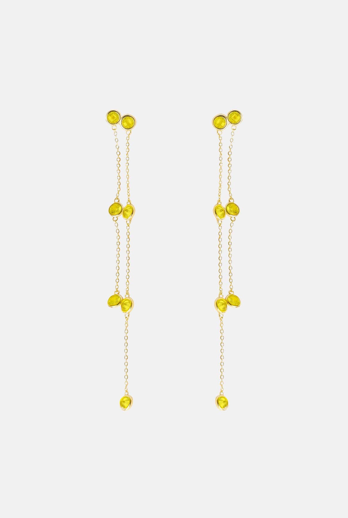 Pendientes Sirius Large Amarillo Earrings Coolook 