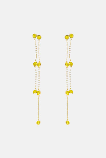 Pendientes Sirius Large Amarillo Earrings Coolook 