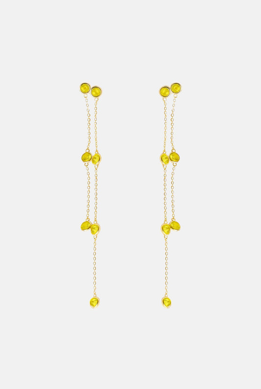 Pendientes Sirius Large Amarillo Earrings Coolook 