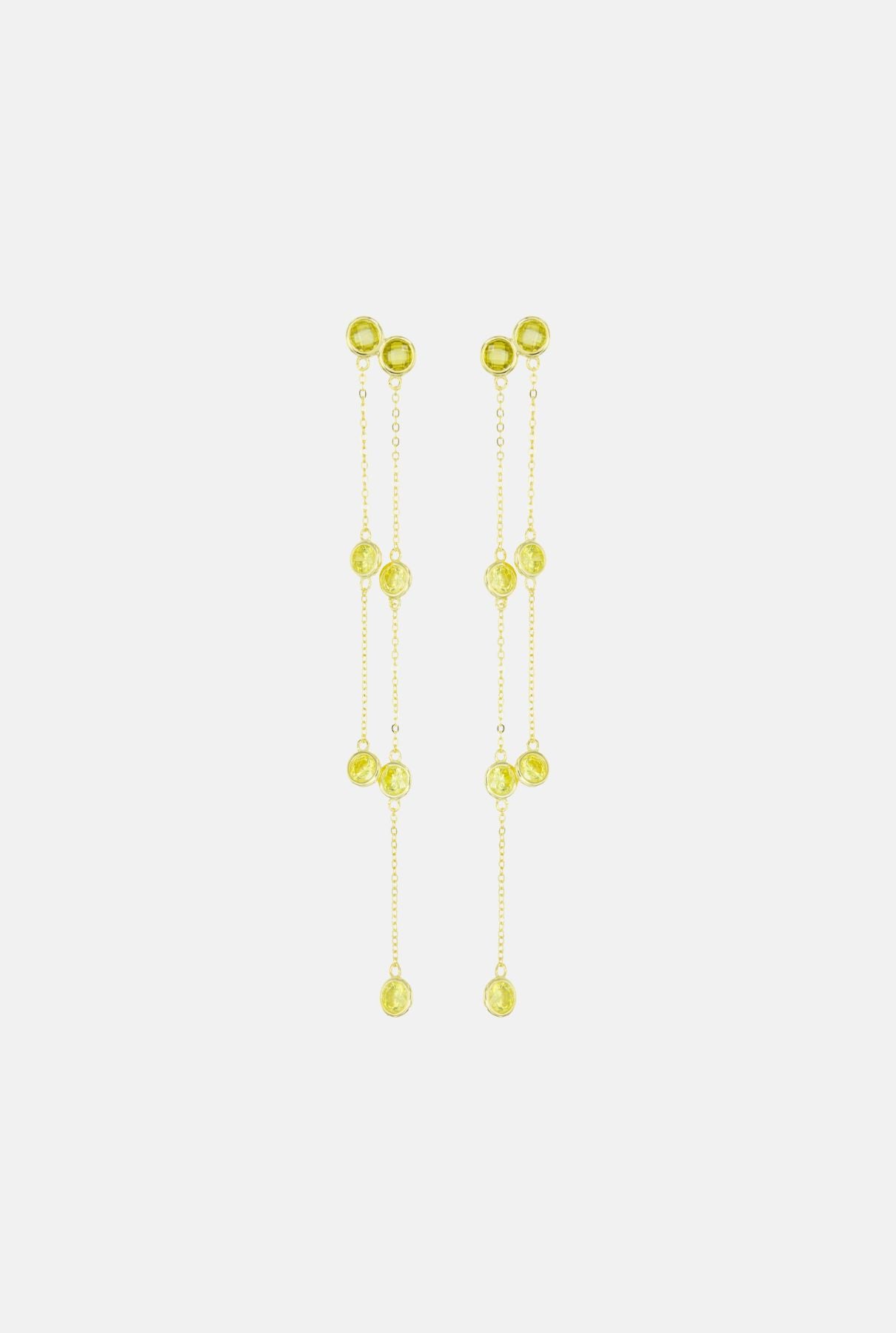 Pendientes Sirius Large Amarillo Earrings Coolook 