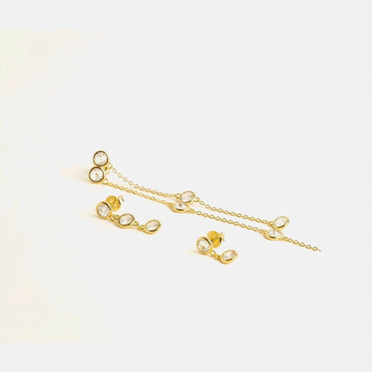 Pendientes Sirius Large incoloro Earrings Coolook 
