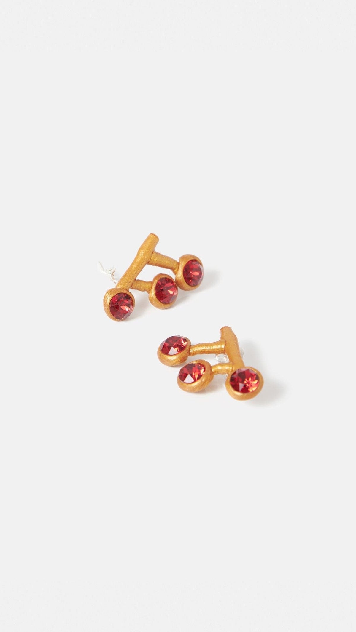 Pendientes Sofia rojo Earrings Joaquin Blanco 
