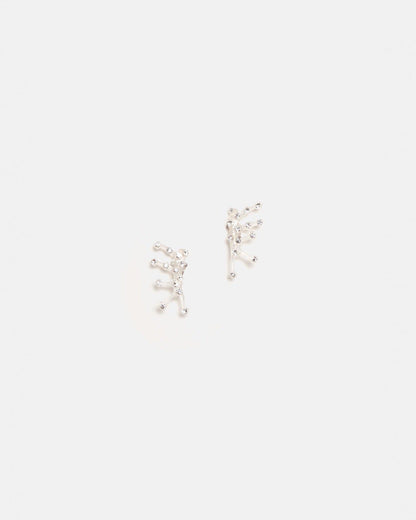 Pendientes Sofia strass transparente Earrings Joaquin Blanco 
