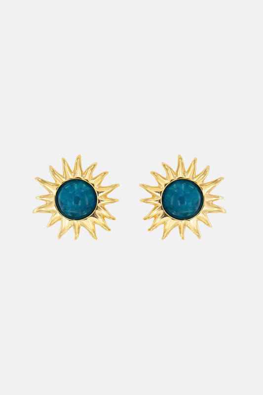 Pendientes Sol Fascinante Apatita Earrings Coolook 