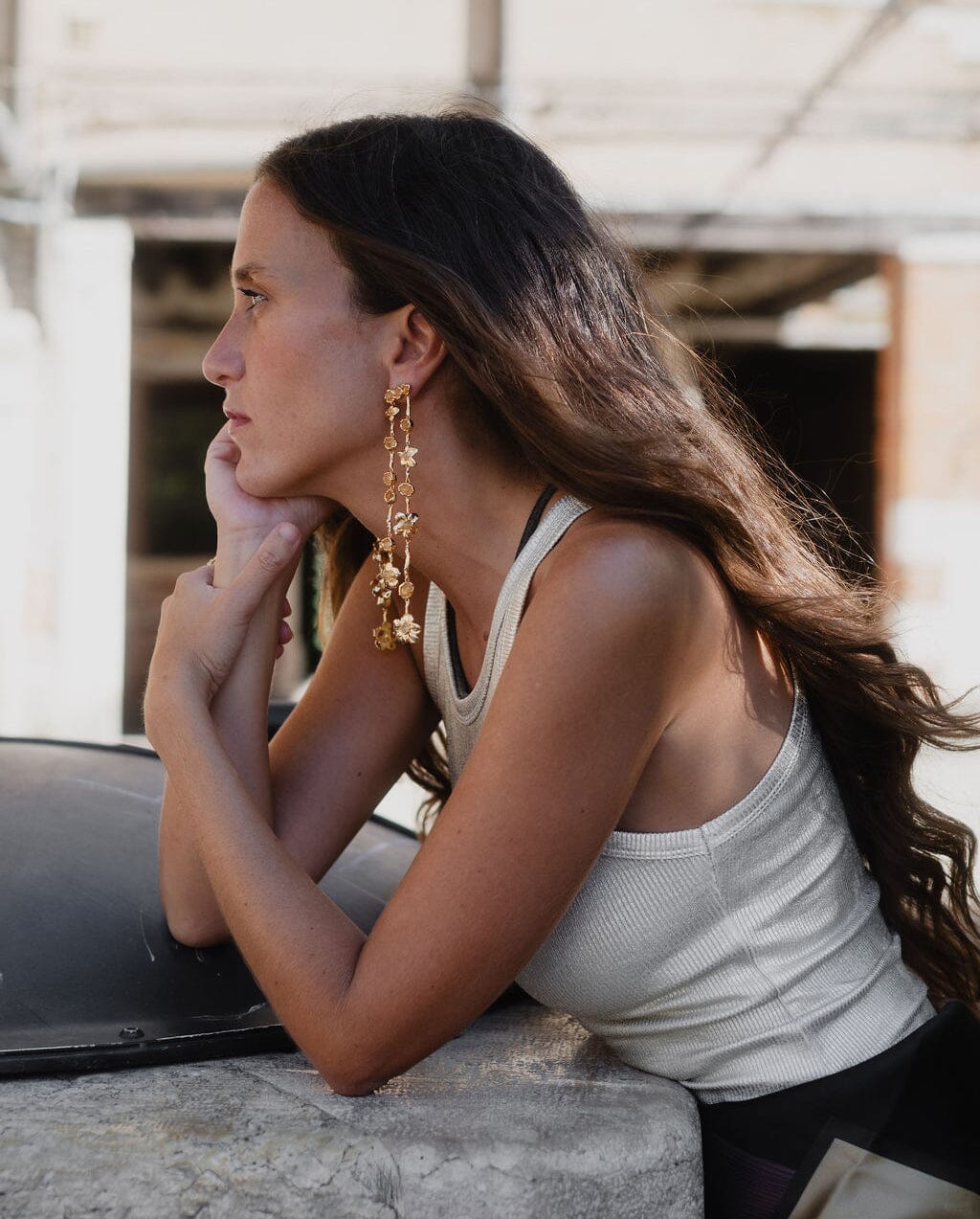 Pendientes Tintaida Citrino Earrings Coolook 