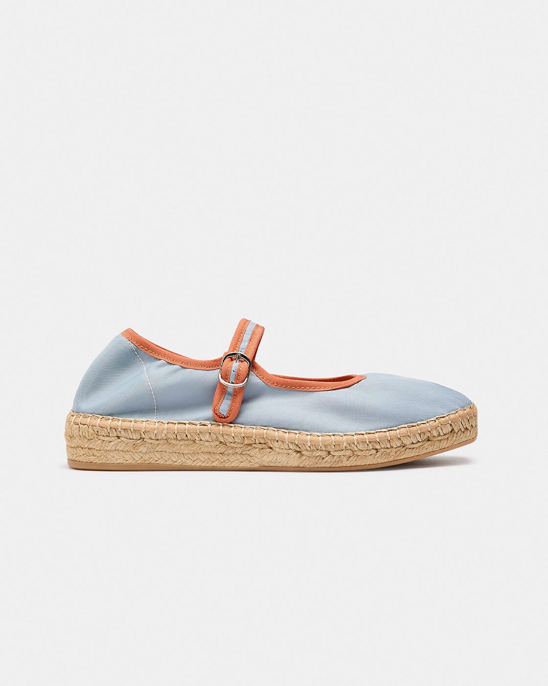 PEONIA AZUL CLARO-NARANJA Espadrilles Naguisa 