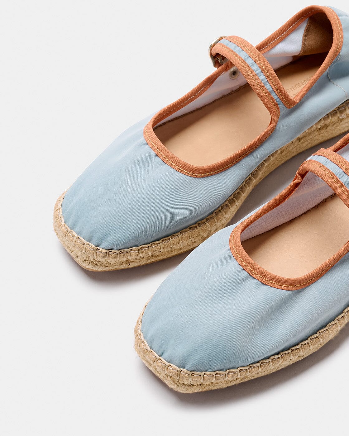 PEONIA AZUL CLARO-NARANJA Espadrilles Naguisa 