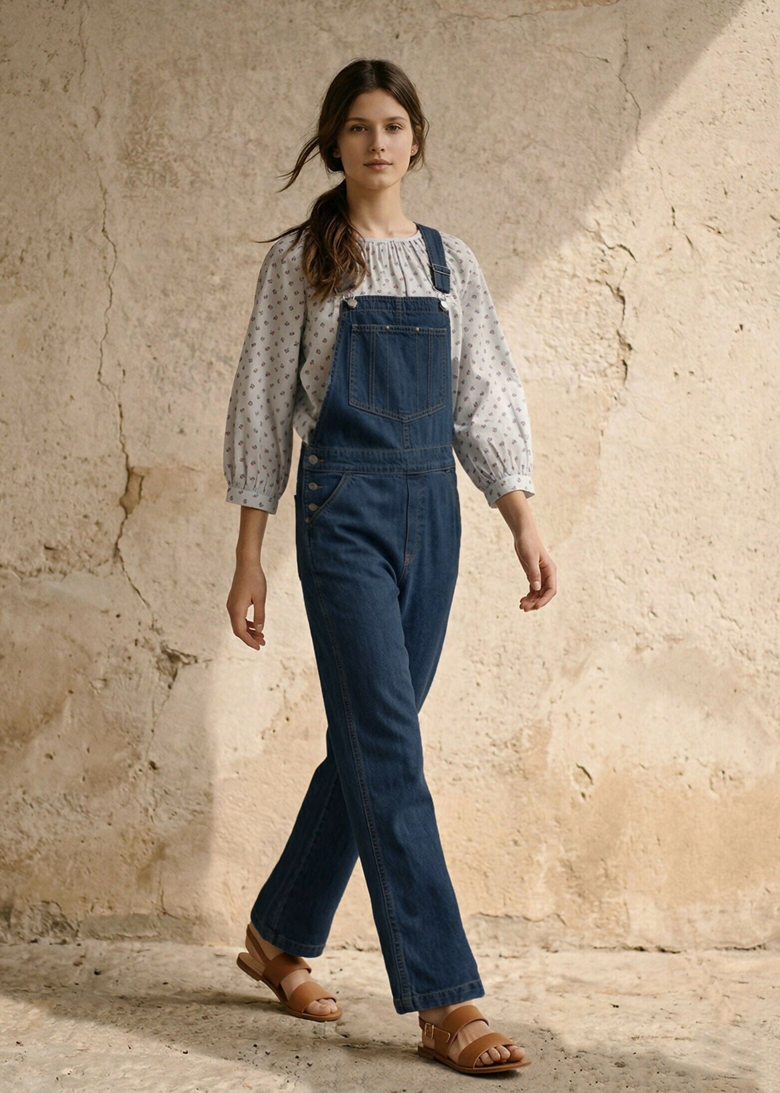 Peto Isabel Indigo Jumpsuits Kolonaki 