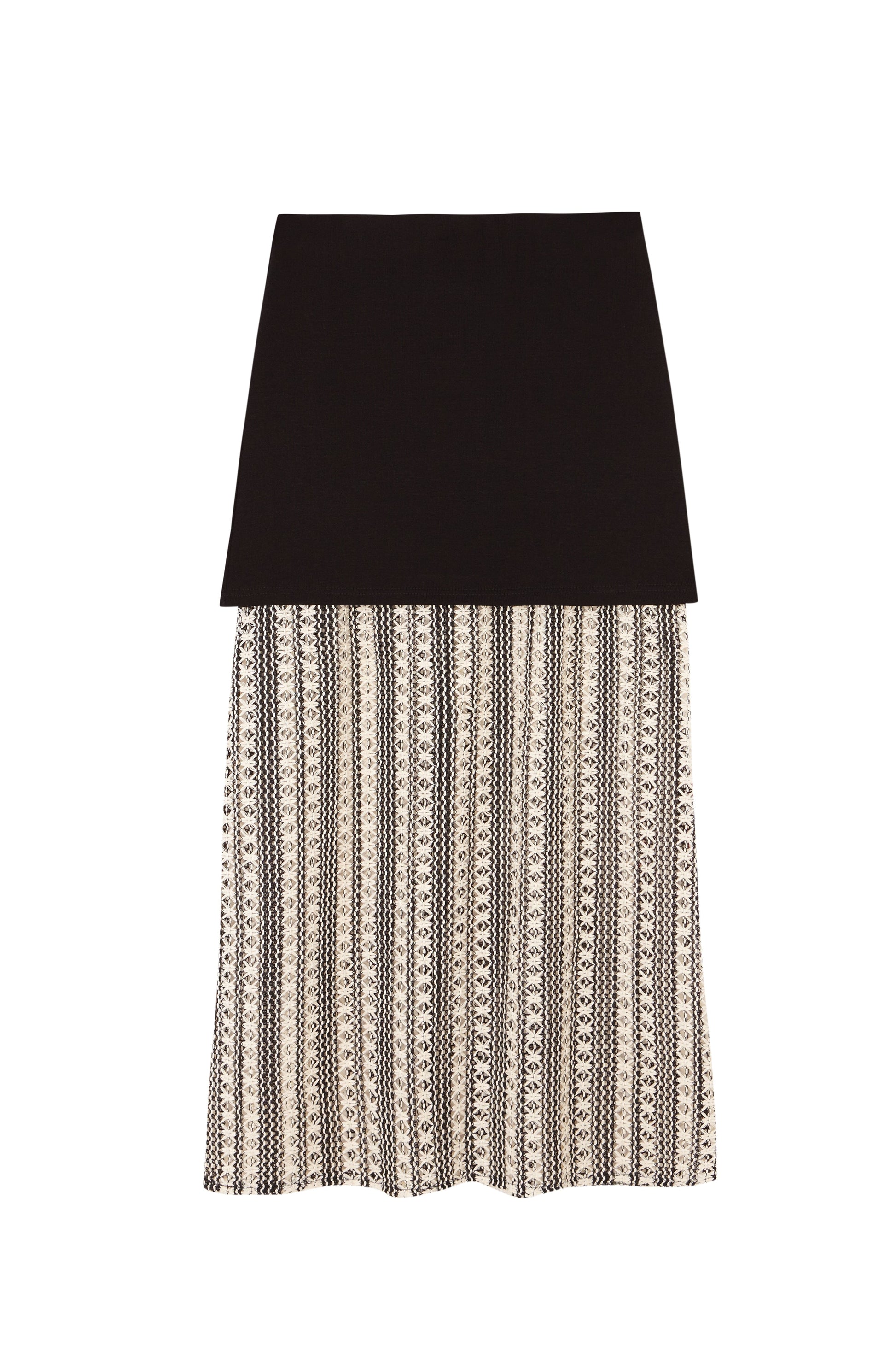 Petra Crochet Skirt Black Skirts Laia Alen 