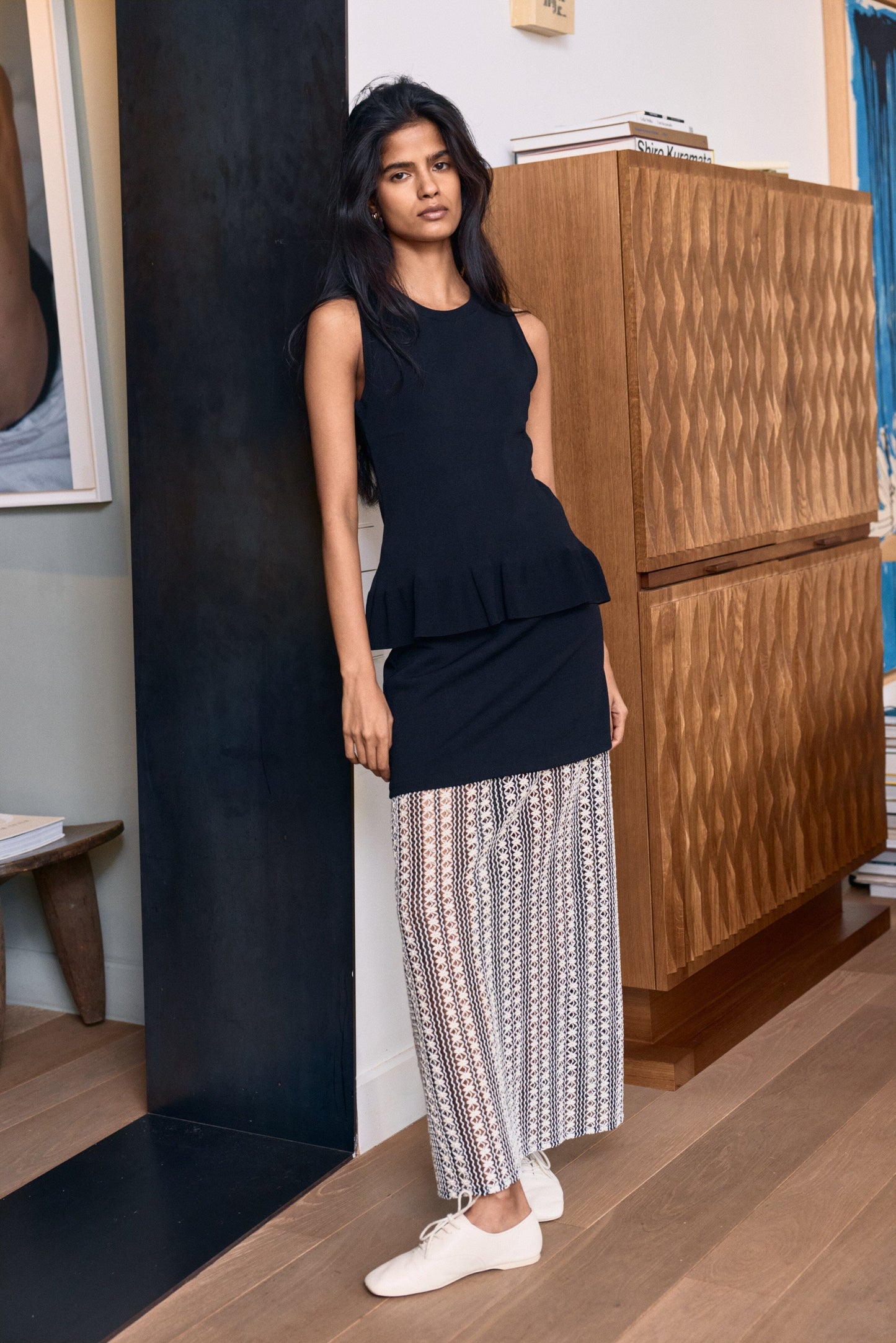 Petra Crochet Skirt Black Skirts Laia Alen 