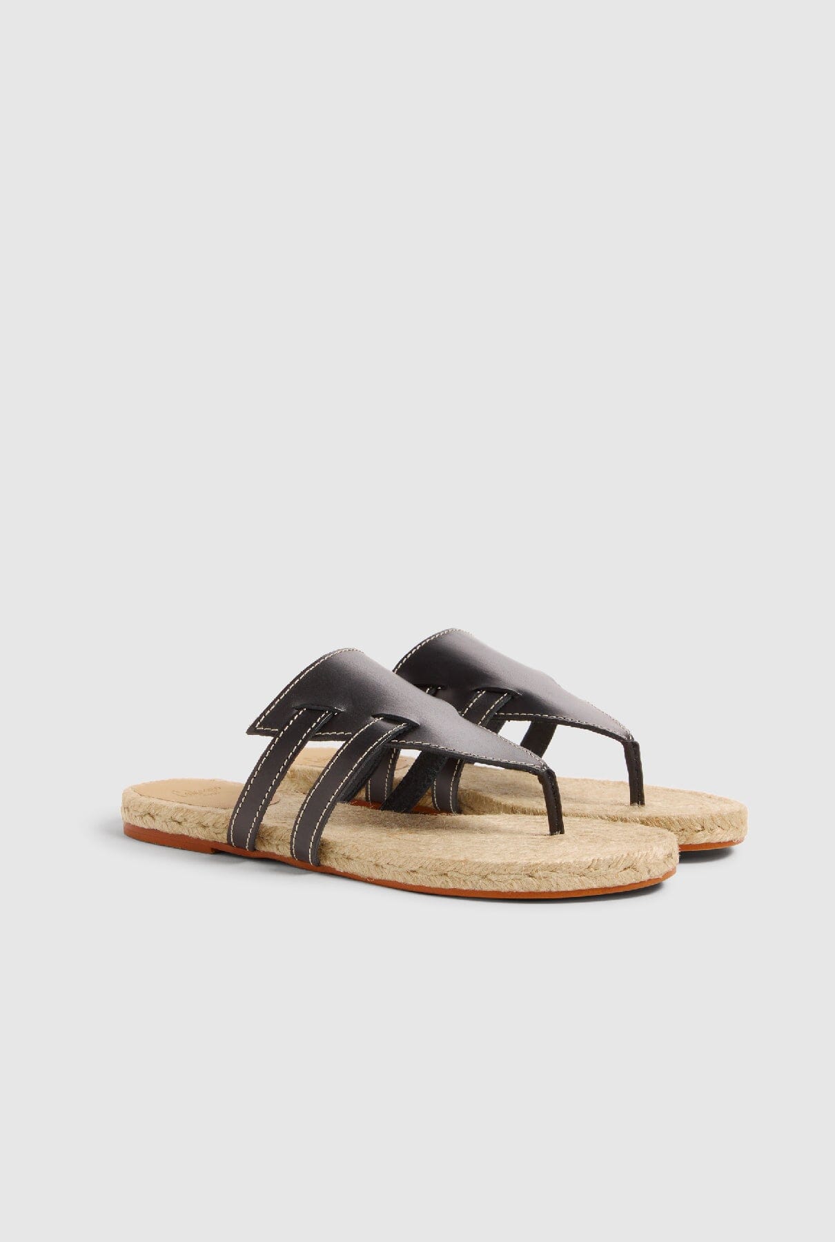 PIARA/187 NEGRO Flat sandals Castañer 