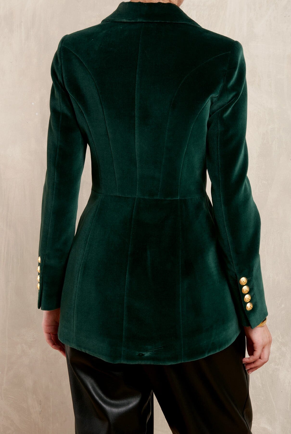 PIERRE VELVET GREEN BLAZER Jackets The Extreme Collection 