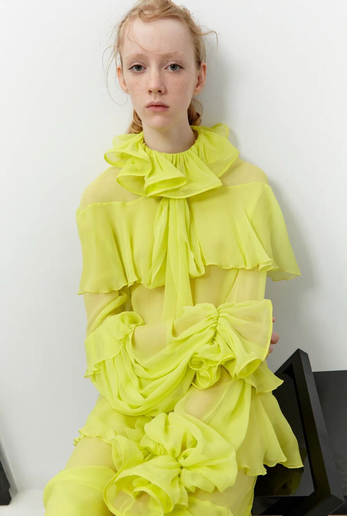 PIERROT RUFFLE DRESS Dresses Juan Vidal 