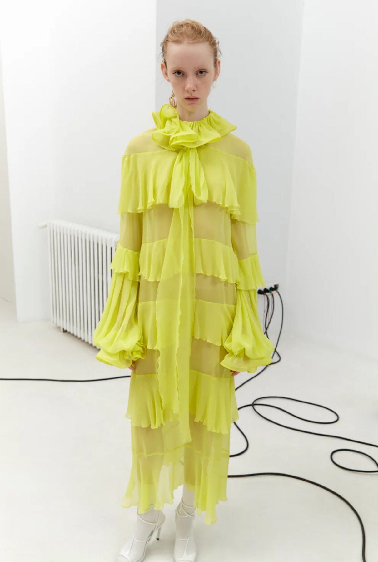 PIERROT RUFFLE DRESS Dresses Juan Vidal 