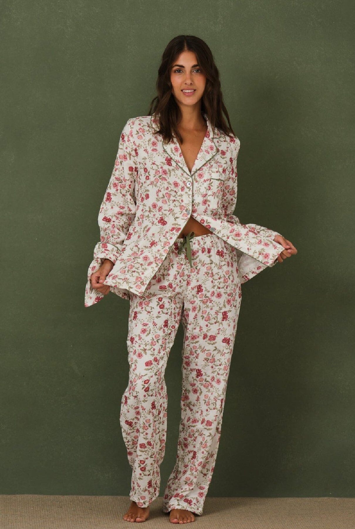 Pijama Mujer Fleur Rouge Sleepwear Vicky Bargalló 