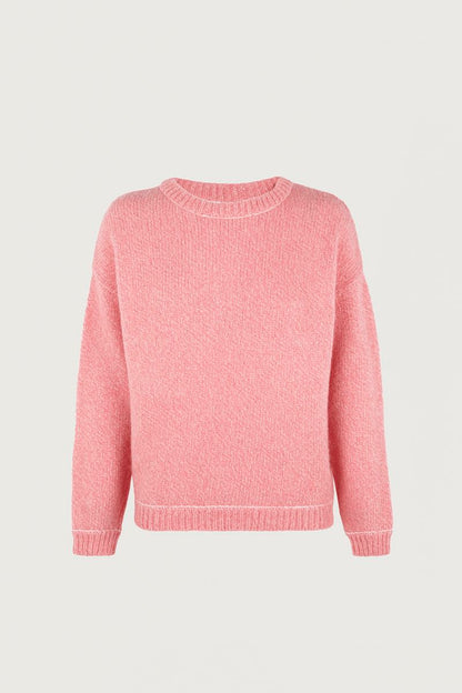 Pink Cozy Sweater Sweaters Amlul 