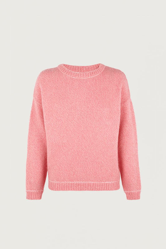 Pink Cozy Sweater Sweaters Amlul 