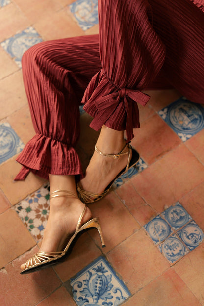 Pleated Harem Trousers Trousers Vano Studio 