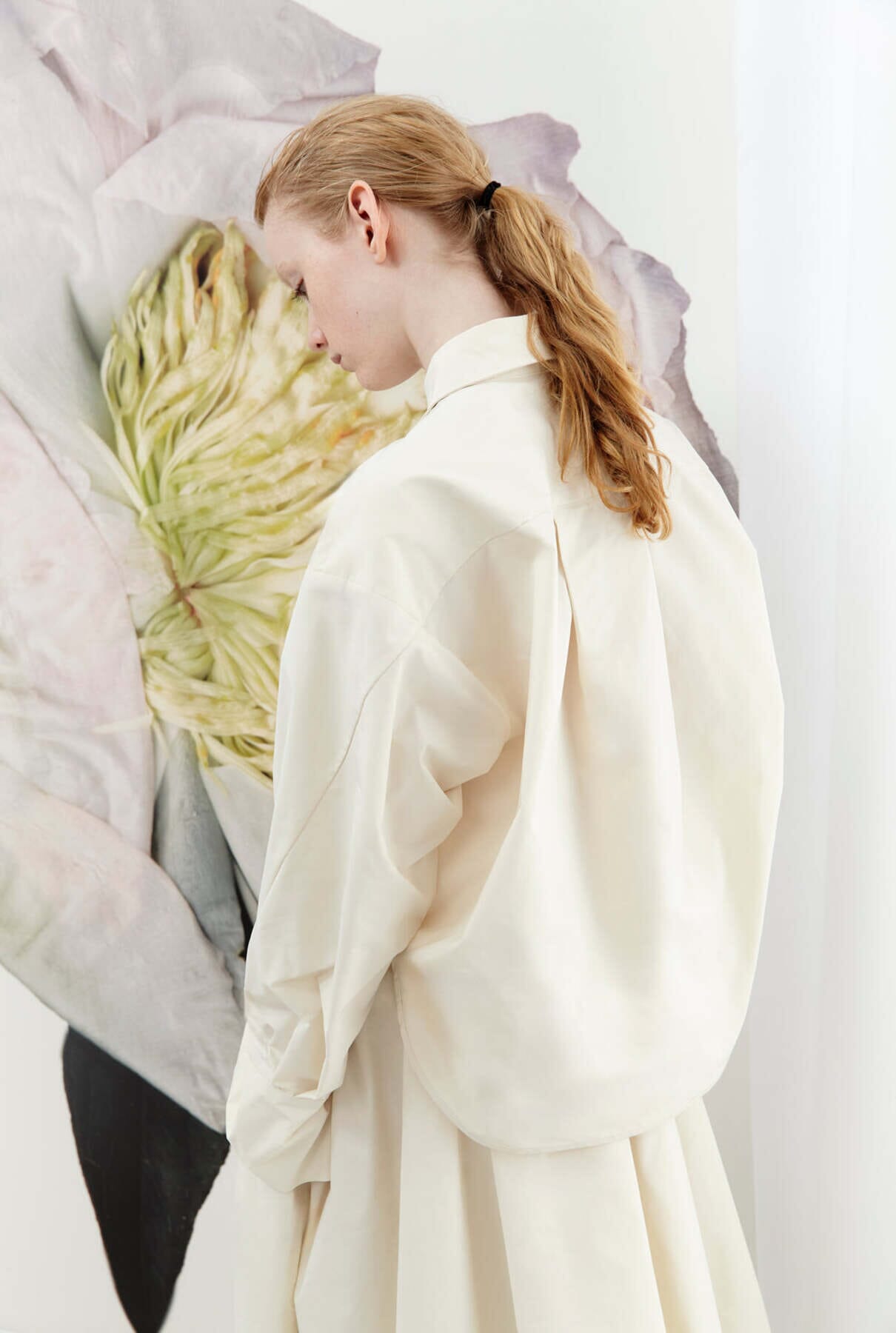 Plot pleated tech skirt Juan Vidal 