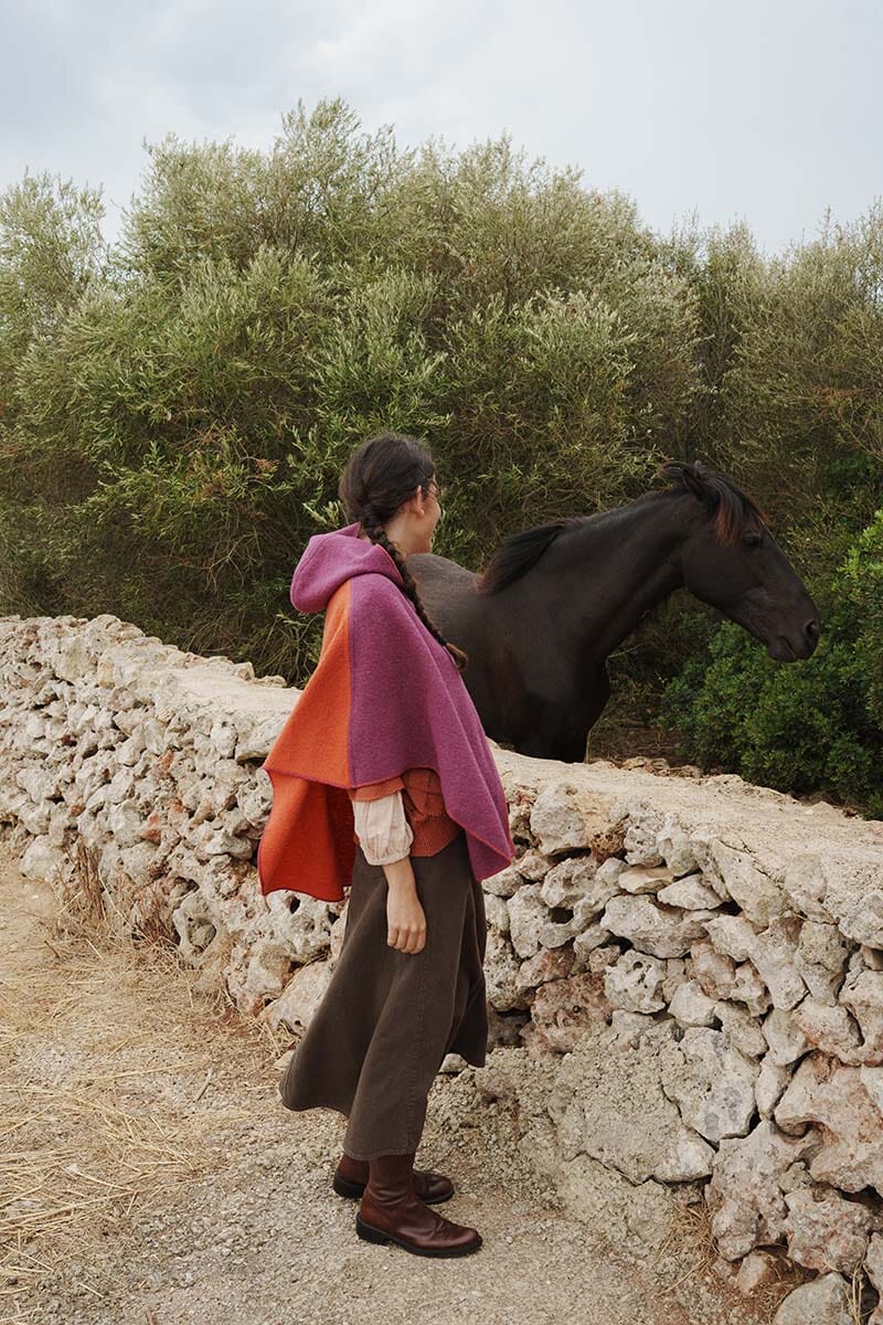 PONCHO MUR BUGANVILLA Capes & shawls MUR Swimwear 