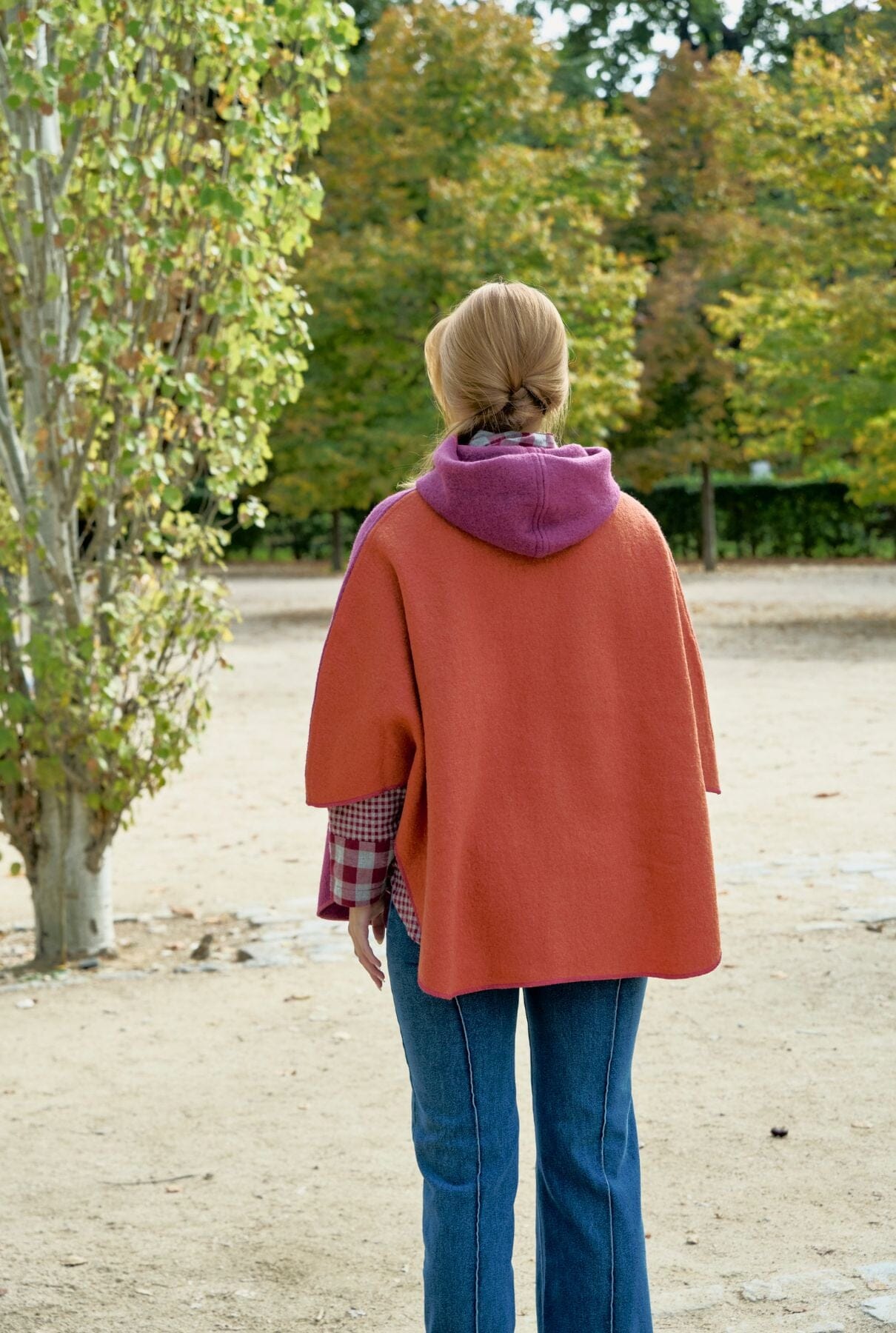 PONCHO MUR BUGANVILLA Capes & shawls MUR Swimwear 