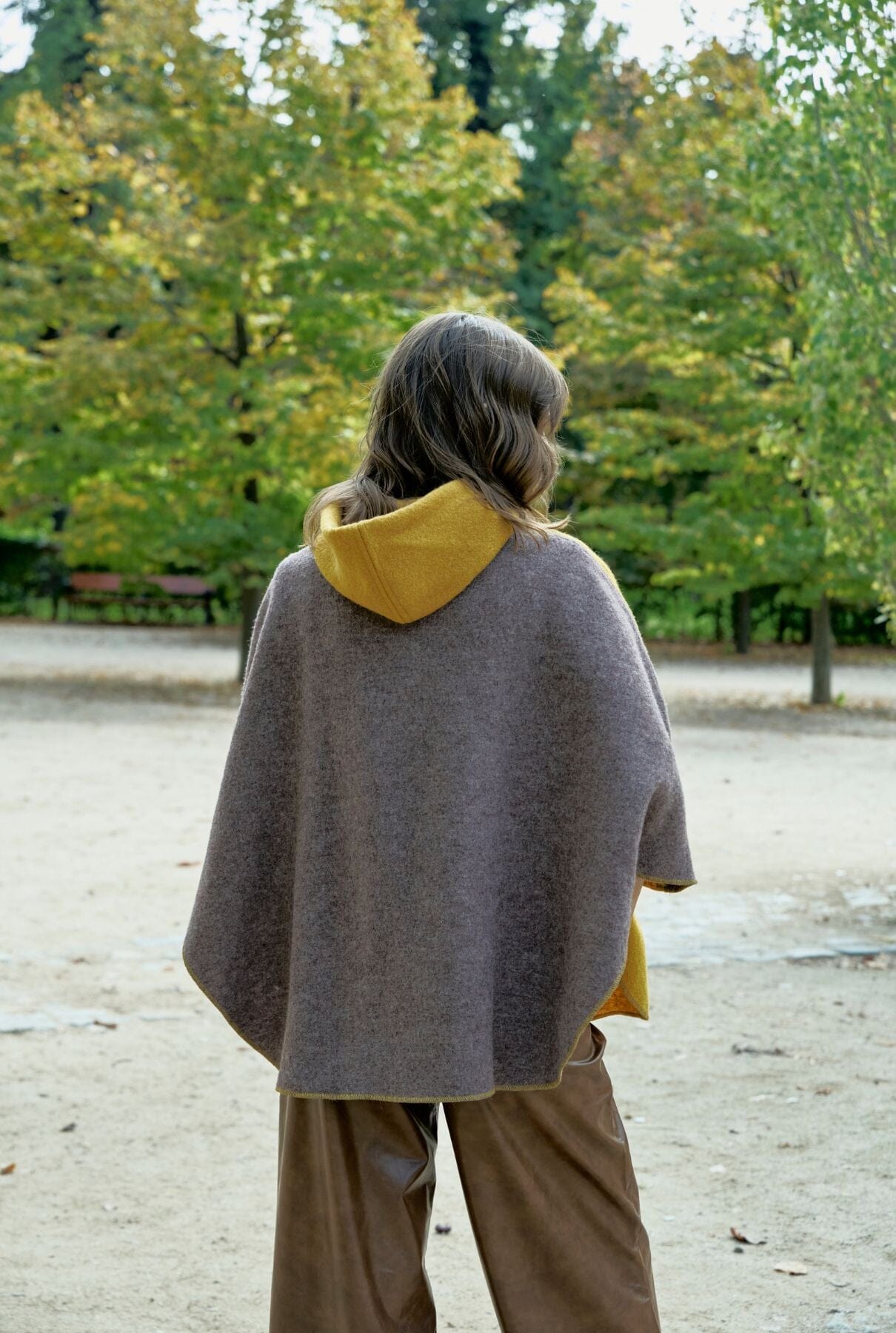 PONCHO MUR MOSTAZA Capes & shawls MUR Swimwear 