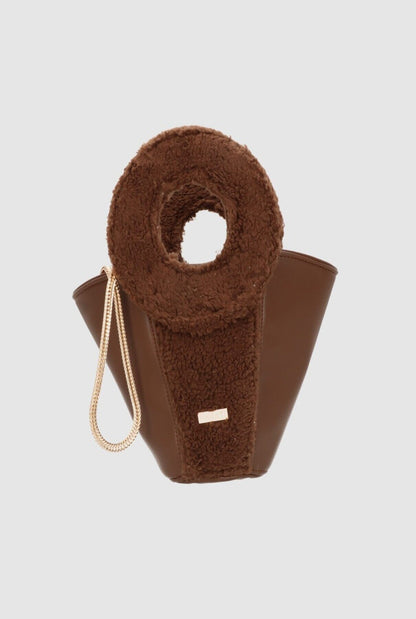 Poppy Teddy Bag Brown Crossbody bags Zahati 