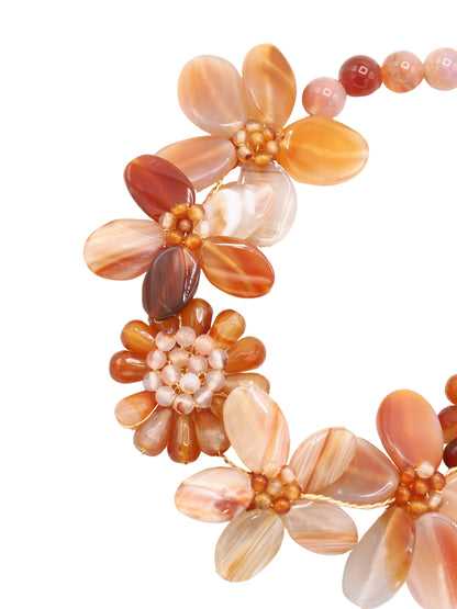 PRADO AL SOL NECKLACE - ORANGE Necklaces Sita Nevado 
