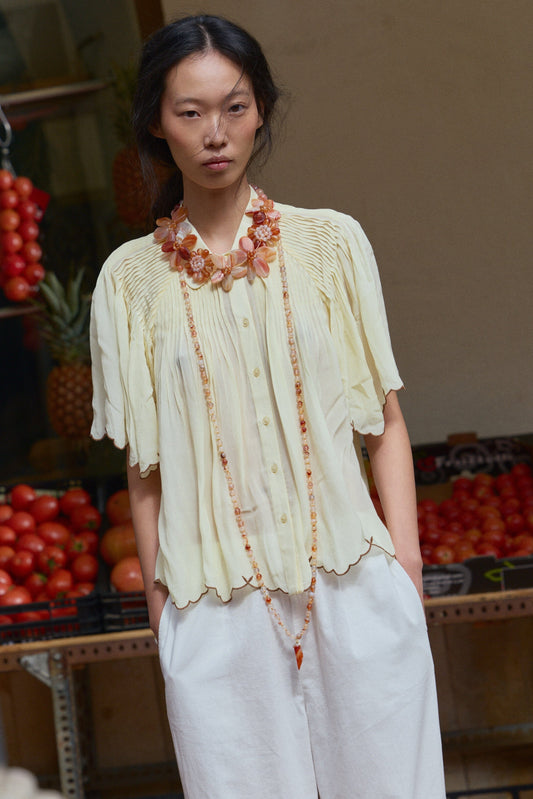 PRADO AL SOL NECKLACE - ORANGE Necklaces Sita Nevado 
