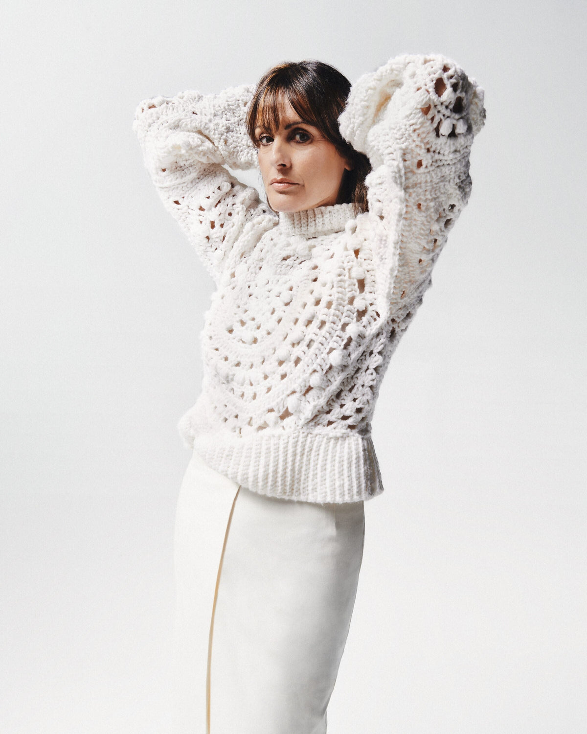 PRE ORDER | Abedul White Cardigan Sweaters SOY FASCINANTE 