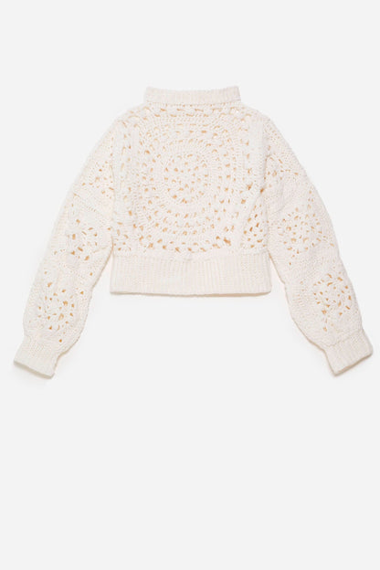 PRE ORDER | Abedul White Cardigan Sweaters SOY FASCINANTE 