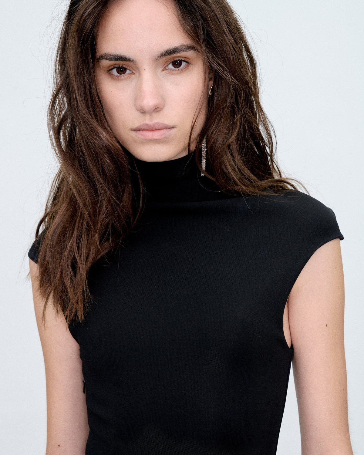 PRE ORDER | Black Asymmetric Dress Dresses PALOMO SPAIN 
